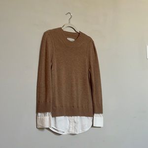 Brochu Walker Crew Neck Sweater Beige